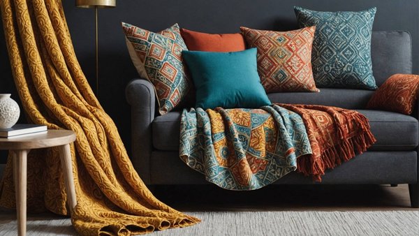 Tendances actuelles en textiles décoratifs pour votre intérieur